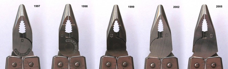 SwissTool Plier Head Evolution