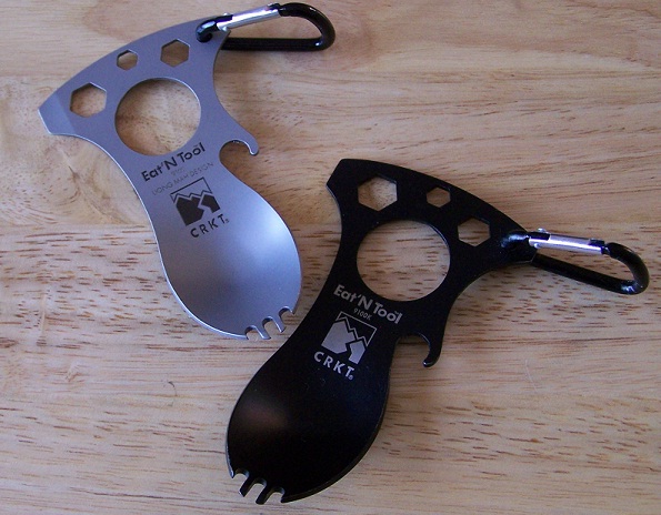The Eatn Tool is available in black or satin finish