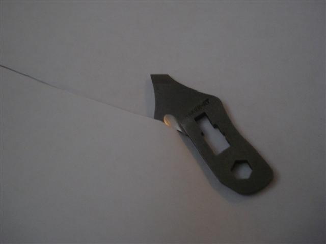 Raker Ring Tool paper cut