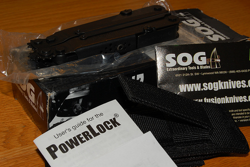 SOG PowerLock EOD Black Oxide